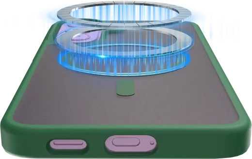 Buddi Frost Samsung Galaxy A57 Hoesje MagSafe Back Cover Matte Groen afbeelding 6