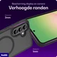 Buddi Frost Samsung Galaxy A37 / A56 / A36 Hoesje MagSafe Matte Zwart afbeelding 4