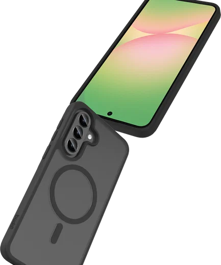 Buddi Frost Samsung Galaxy A37 / A56 / A36 Hoesje MagSafe Matte Zwart afbeelding 7