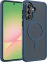Buddi Frost Samsung Galaxy A37 / A56 / A36 Hoesje MagSafe Matte Donker Blauw