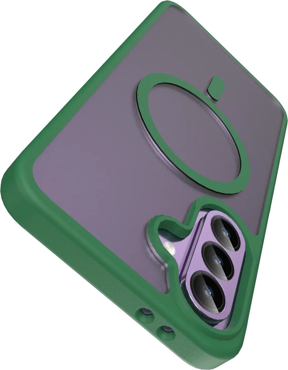 Buddi Frost Samsung Galaxy A37 / A56 / A36 Hoesje MagSafe Matte Groen afbeelding 5