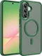 Buddi Frost Samsung Galaxy A37 / A56 / A36 Hoesje MagSafe Matte Groen afbeelding 1