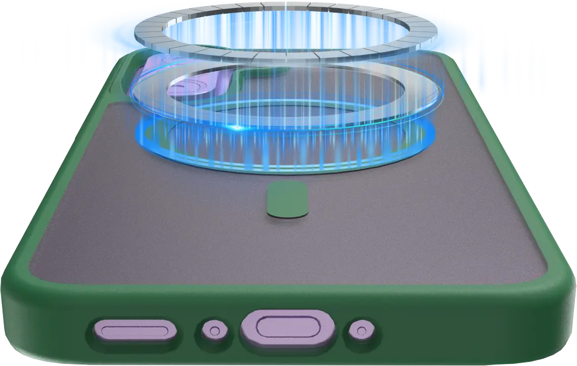 Buddi Frost Samsung Galaxy A37 / A56 / A36 Hoesje MagSafe Matte Groen afbeelding 6