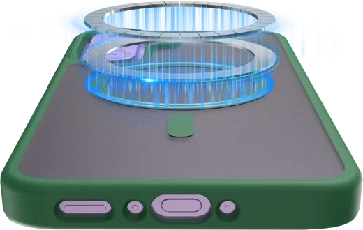 Buddi Frost Samsung Galaxy A37 / A56 / A36 Hoesje MagSafe Matte Groen afbeelding 6