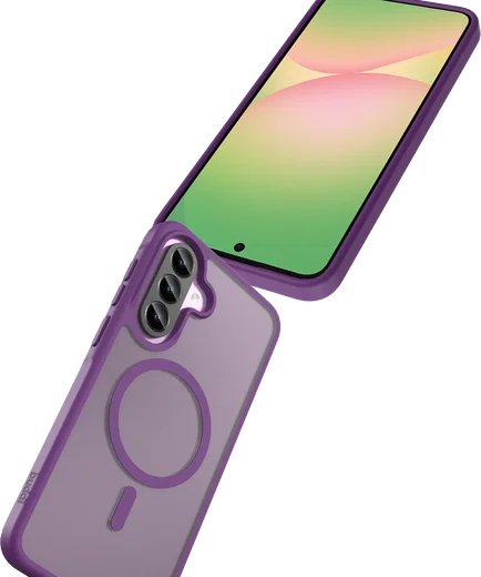 Buddi Frost Samsung Galaxy A37 / A56 / A36 Hoesje MagSafe Matte Paars afbeelding 7