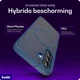 Buddi Frost Samsung Galaxy A17 / A26 / A16 Hoesje MagSafe Matte Donker Blauw afbeelding 2