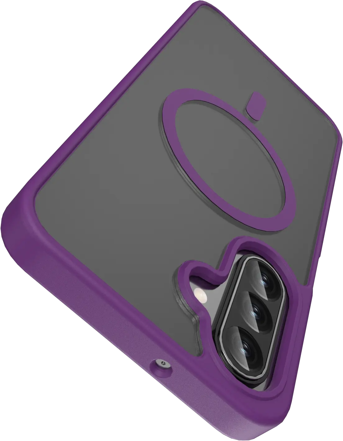 Buddi Frost Samsung Galaxy A17 / A26 / A16 Hoesje MagSafe Matte Paars afbeelding 5