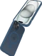 Buddi Frost iPhone 17e/16e/15/14/13 Hoesje MagSafe Back Cover Matte Donker Blauw afbeelding 6