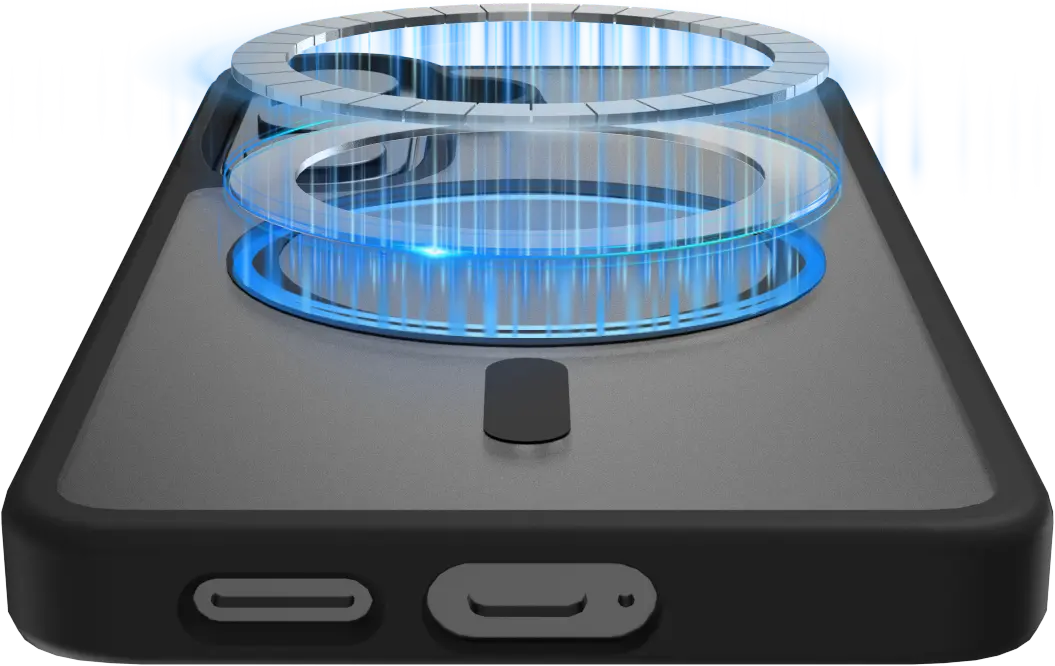 Buddi Frost Samsung Galaxy S26 Hoesje MagSafe Back Cover Matte Zwart afbeelding 7