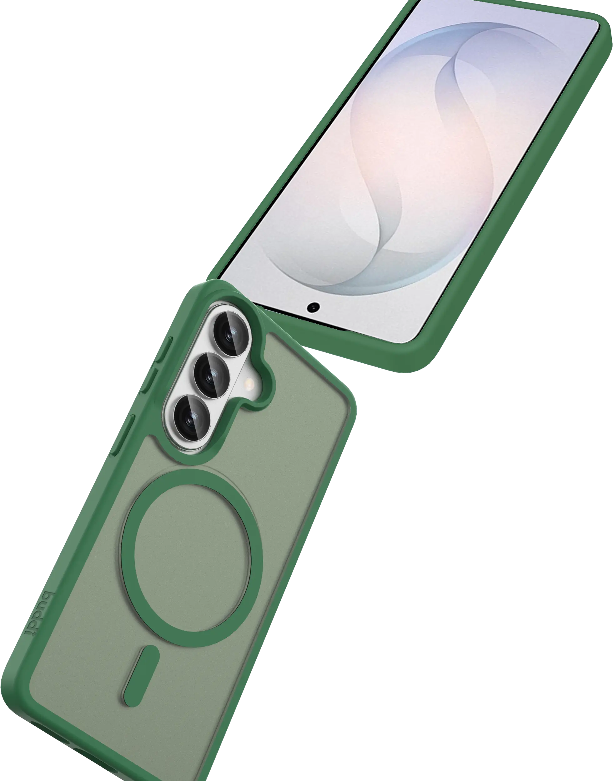 Buddi Frost Samsung Galaxy S26 Hoesje MagSafe Back Cover Matte Groen afbeelding 8