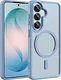 Buddi Frost Samsung Galaxy S26 Hoesje MagSafe Back Cover Matte Licht Blauw