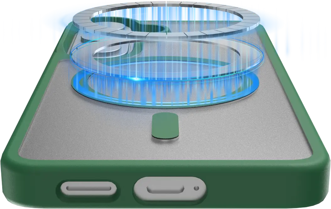 Buddi Frost Samsung Galaxy S26 Plus Hoesje MagSafe Back Cover Matte Groen afbeelding 7