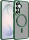 Buddi Frost Samsung Galaxy S26 Plus Hoesje MagSafe Back Cover Matte Groen afbeelding 1