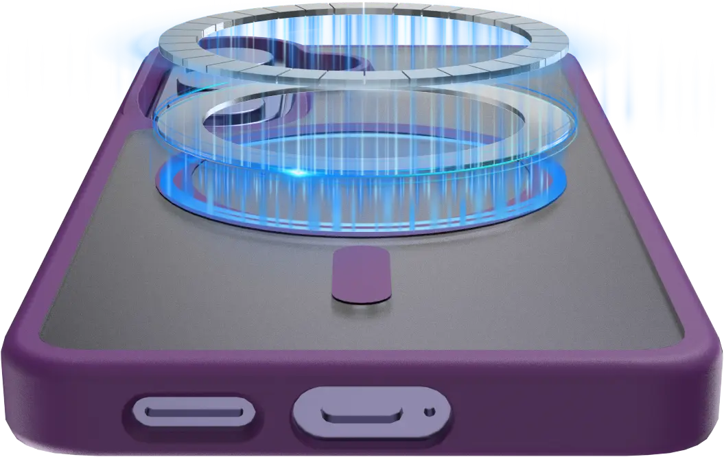 Buddi Frost Samsung Galaxy S26 Plus Hoesje MagSafe Back Cover Matte Paars afbeelding 7