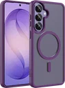 Buddi Frost Samsung Galaxy S26 Plus Hoesje MagSafe Back Cover Matte Paars