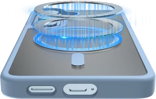 Buddi Frost Samsung Galaxy S26 Plus Hoesje MagSafe Back Cover Matte Licht Blauw afbeelding 7
