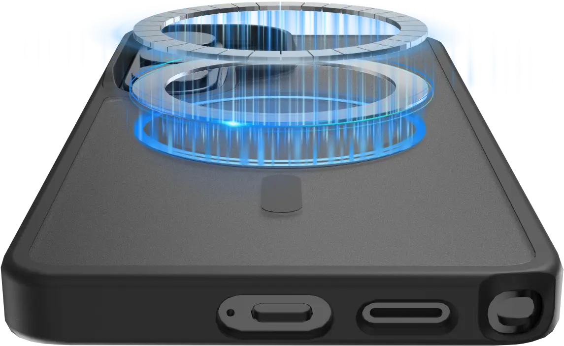 Buddi Frost Samsung Galaxy S26 Ultra Hoesje MagSafe Back Cover Mat Zwart afbeelding 6