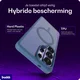 Buddi Frost Samsung Galaxy S26 Ultra Hoesje MagSafe Back Cover Mat Donker Blauw afbeelding 2