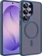 Buddi Frost Samsung Galaxy S26 Ultra Hoesje MagSafe Back Cover Mat Donker Blauw