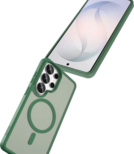 Buddi Frost Samsung Galaxy S26 Ultra Hoesje MagSafe Back Cover Mat Groen afbeelding 7
