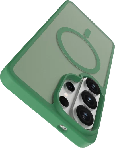 Buddi Frost Samsung Galaxy S26 Ultra Hoesje MagSafe Back Cover Mat Groen afbeelding 5