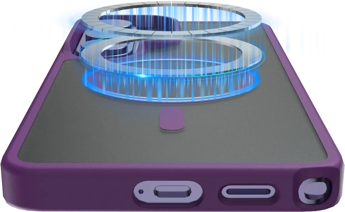 Buddi Frost Samsung Galaxy S26 Ultra Hoesje MagSafe Back Cover Mat Paars afbeelding 6