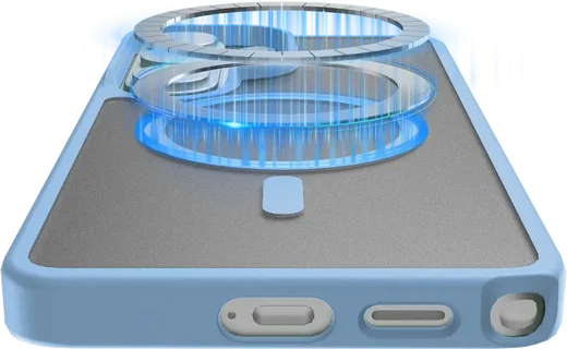 Buddi Frost Samsung Galaxy S26 Ultra Hoesje MagSafe Back Cover Mat Licht Blauw afbeelding 6