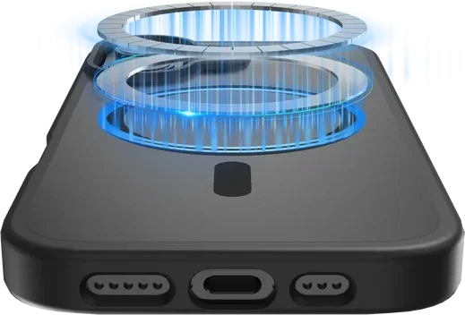 Buddi Frost Apple iPhone 17 Hoesje MagSafe Back Cover Matte Zwart afbeelding 6