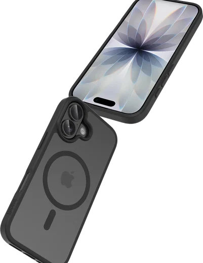 Buddi Frost Apple iPhone 17 Hoesje MagSafe Back Cover Matte Zwart afbeelding 7