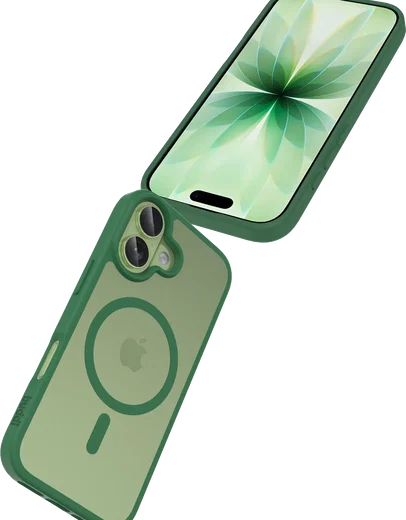 Buddi Frost Apple iPhone 17 Hoesje MagSafe Back Cover Matte Groen afbeelding 7