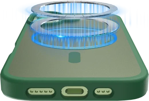 Buddi Frost Apple iPhone 17 Hoesje MagSafe Back Cover Matte Groen afbeelding 6
