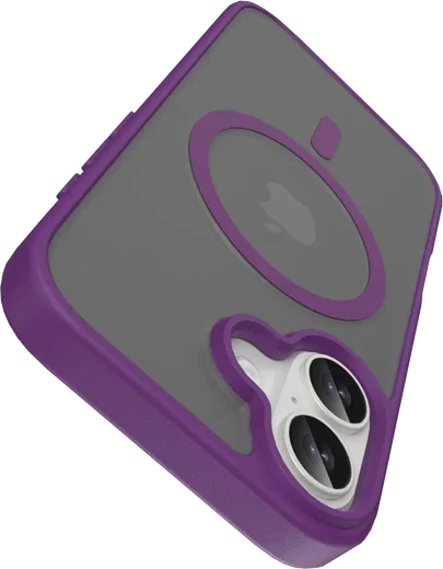 Buddi Frost Apple iPhone 17 Hoesje MagSafe Back Cover Matte Paars afbeelding 5