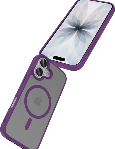Buddi Frost Apple iPhone 17 Hoesje MagSafe Back Cover Matte Paars afbeelding 7