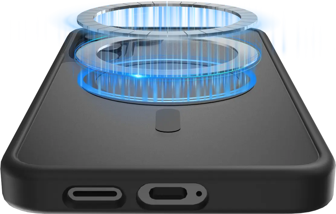 Buddi Frost Samsung Galaxy S25 Plus / S24 Plus Hoesje MagSafe Matte Zwart afbeelding 6