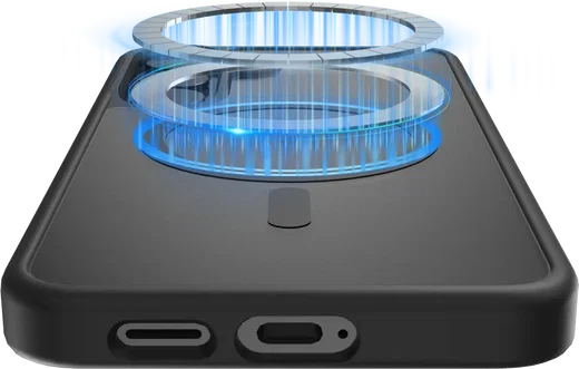 Buddi Frost Samsung Galaxy S25 Plus / S24 Plus Hoesje MagSafe Matte Zwart afbeelding 6