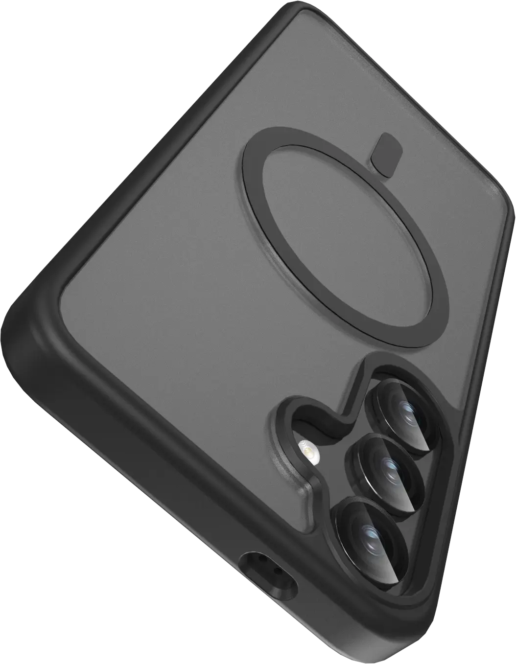 Buddi Frost Samsung Galaxy S25 Plus / S24 Plus Hoesje MagSafe Matte Zwart afbeelding 5