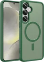 Buddi Frost Samsung Galaxy S25 Plus / S24 Plus Hoesje MagSafe Matte Groen