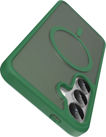Buddi Frost Samsung Galaxy S25 Plus / S24 Plus Hoesje MagSafe Matte Groen afbeelding 5