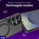 Buddi Frost Samsung Galaxy S25 Ultra Hoesje MagSafe Back Cover Mat Zwart afbeelding 4