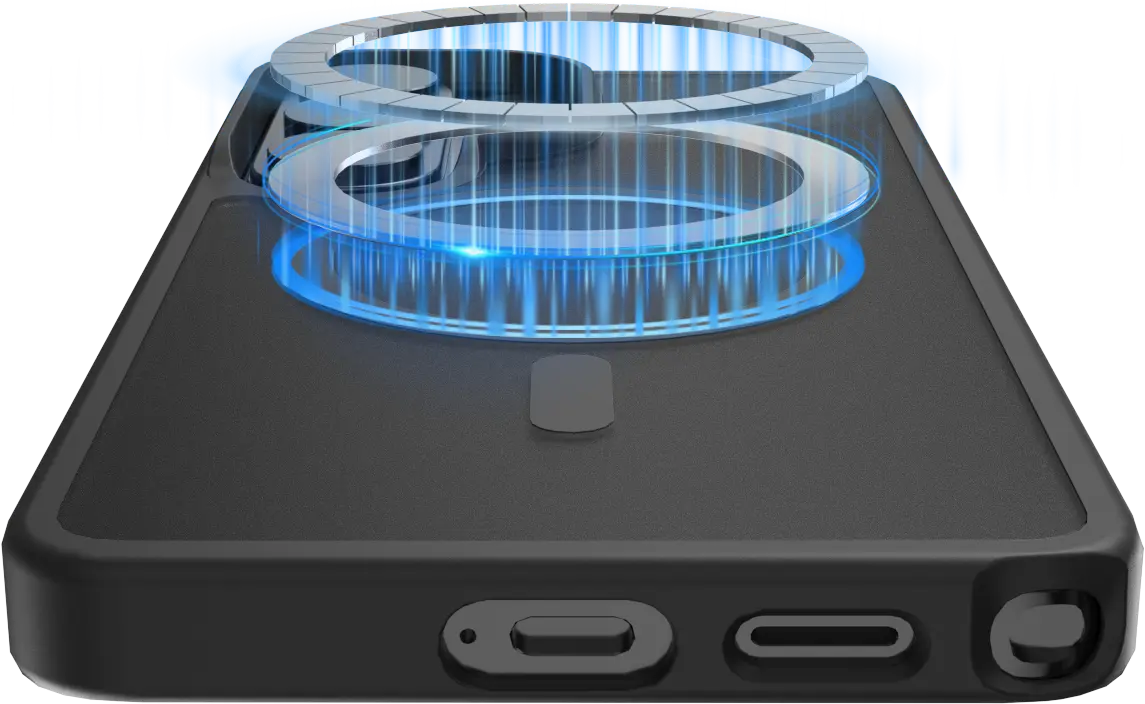 Buddi Frost Samsung Galaxy S25 Ultra Hoesje MagSafe Back Cover Mat Zwart afbeelding 6