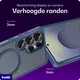 Buddi Frost Samsung Galaxy S25 Ultra Hoesje MagSafe Back Cover Mat Donker Blauw afbeelding 4
