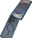 Buddi Frost Samsung Galaxy S25 Ultra Hoesje MagSafe Back Cover Mat Donker Blauw afbeelding 7