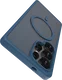 Buddi Frost Samsung Galaxy S25 Ultra Hoesje MagSafe Back Cover Mat Donker Blauw afbeelding 5