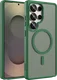 Buddi Frost Samsung Galaxy S25 Ultra Hoesje MagSafe Back Cover Mat Groen afbeelding 1