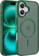 Buddi Frost Apple iPhone 16 Hoesje MagSafe Back Cover Matte Groen