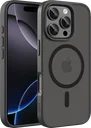 Buddi Frost Apple iPhone 16 Pro Hoesje MagSafe Back Cover Matte Zwart