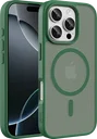 Buddi Frost Apple iPhone 16 Pro Hoesje MagSafe Back Cover Matte Groen