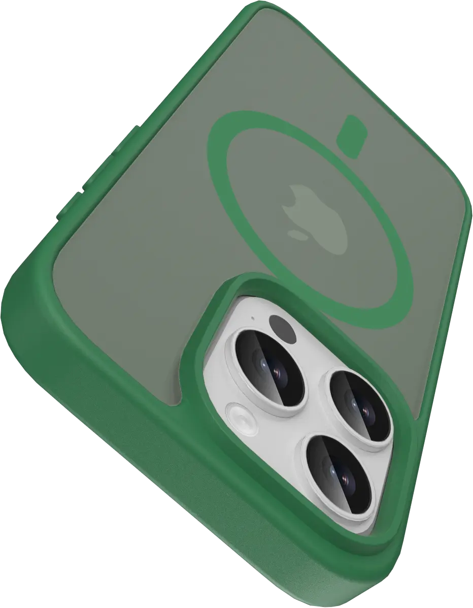 Buddi Frost Apple iPhone 16 Pro Hoesje MagSafe Back Cover Matte Groen afbeelding 5