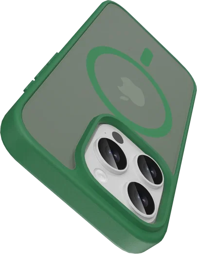 Buddi Frost Apple iPhone 16 Pro Hoesje MagSafe Back Cover Matte Groen afbeelding 5