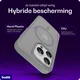 Buddi Frost Apple iPhone 16 Pro Hoesje MagSafe Back Cover Matte Grijs afbeelding 2